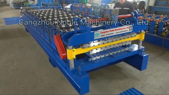 Factory Lifetime Service! Galvanized Steel Profile Metal Roofing Sheet Roll Forming Machine with ISO/SGS/CE/BV