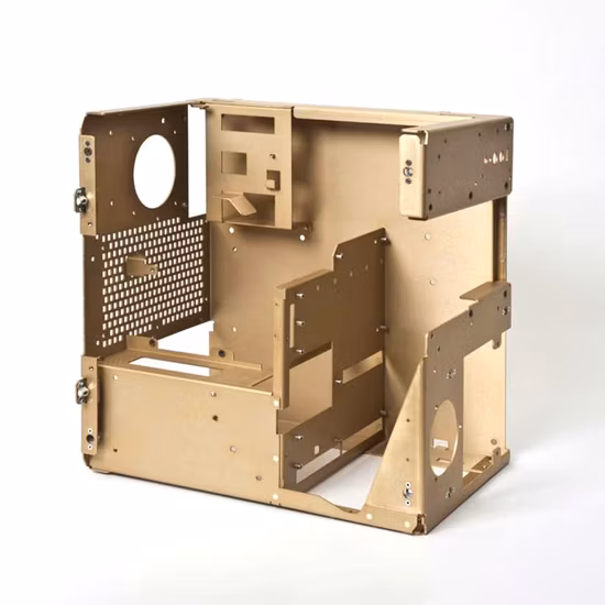 Componentes versáteis de chapa metálica para qualquer uso